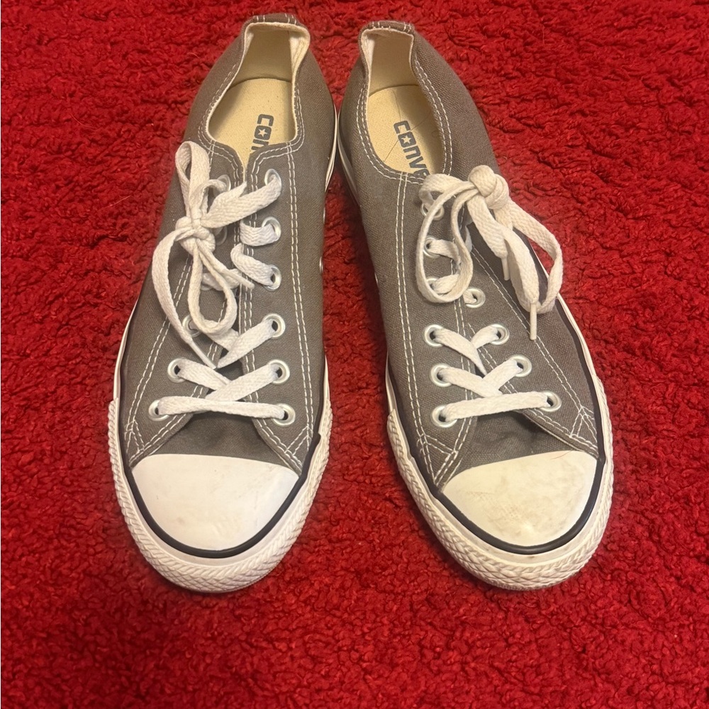 Converse All Star Gray Canvas Sneakers